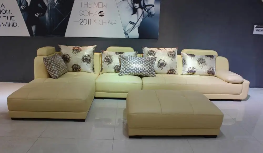 Бесплатная доставка современный дизайн бежевый топ зерна мясного кожаный