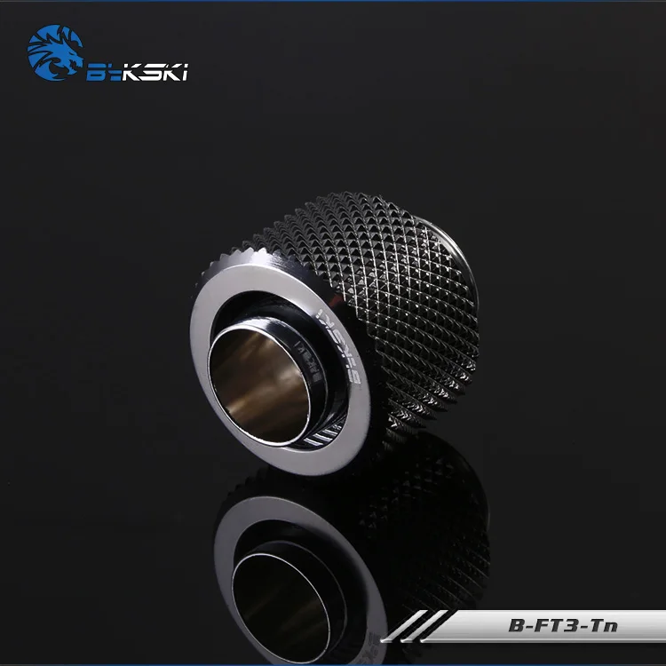 Bykski B-FT3-Tn, 3/" ID* 1/2" OD 10x13 мм Мягкая трубка фитинги, G1/" фитинги для мягких труб - Цвет лезвия: Gun