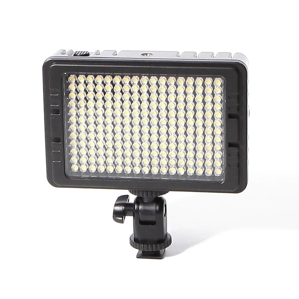 204 LED Dimmable Video Light Rechargable Panal (White &amp Warm Light) for DSLR Camera Videolight Wedding Recording | Электроника