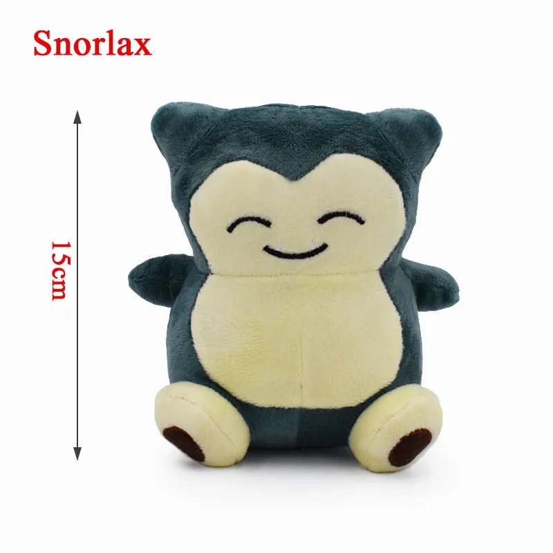 25 стилей Pocket Go плюшевая игрушка «Пикачу» Charmander Jigglypuff Snorlax Gengar мягкие куклы Peluche для детей подарок на день рождения