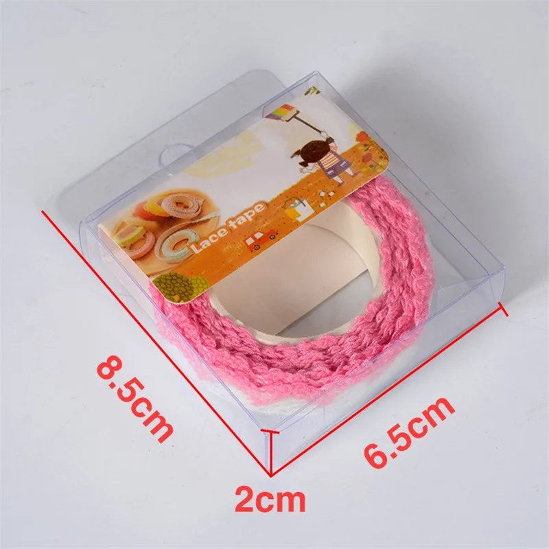 1 шт. двойные цветные кружевные украшения для скрапбукинга ткани ленты ремесло DIY