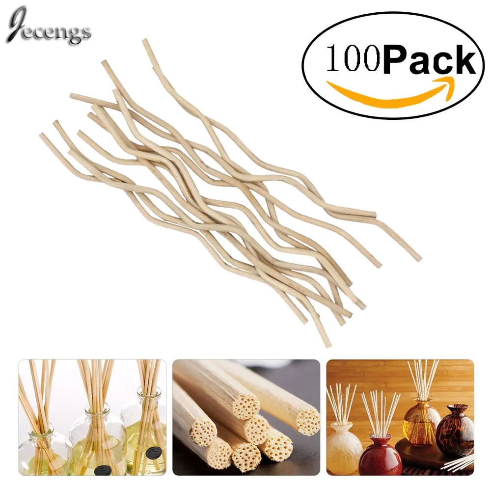 

Premium white Wavy Rattan Reed Fragrance Diffuser Replacement Refill Sticks 7inch(175mm)* 3.5mm