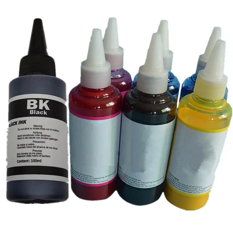1 Set 6 Color1 Black Премиум специализированных набор заправки чернил, красителей для EPSON Stylus Photo R210 R230 R310 R350 RX510 RX630 RX650 струйный принтер - Цвет: 1 Set 6 Color1 Black