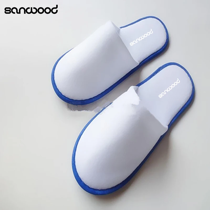 

1 Pair Unisex Guesthouse Hotel Slippers Spa Guest Disposable Slippers Shoes
