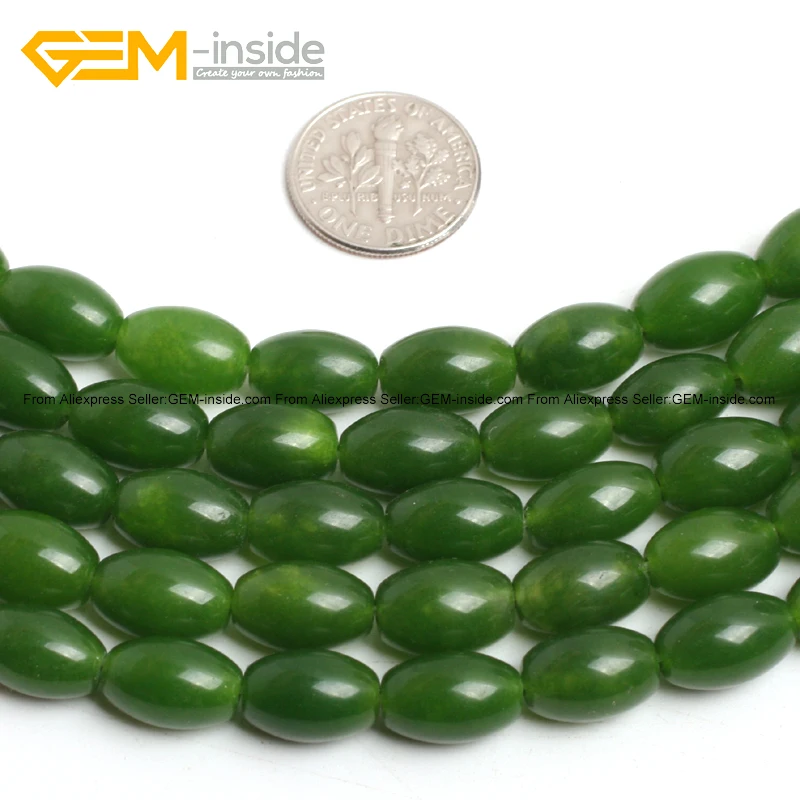 Бусины из нефрита в форме оливкового маркиза зеленого цвета для изготовления