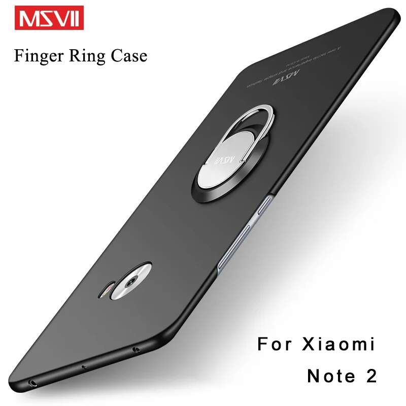 Xiaomi mi Note 2 Чехол с кольцом металлический автомобильный магнитный держатель