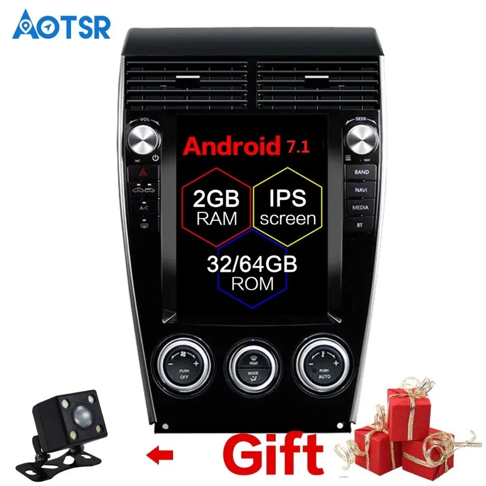 Автомобильный мультимедийный блок Tesla Style 10 4 дюйма Android 7 0 32 Гб ПЗУ без CD DVD плеера