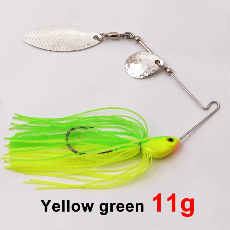 FJORD 11/16g Metal Spinnerbait Rubber Jig Spoon Copper Hard Baits Artificial Fishing Lures Lead Head Tackle | Спорт и развлечения