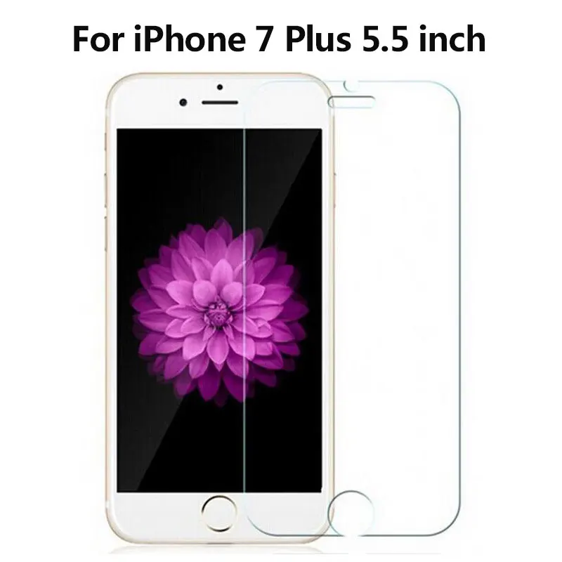10 шт./лот 2.5D Закаленное стекло для iphone 8X7 5 5S SE 6 6s 4 9H Взрывозащищенная защитная пленка для iphone X 7 Plus 8 XS