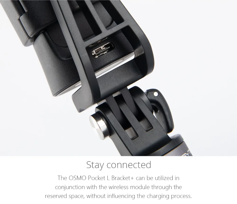 PGYTECH Action camera L кронштейн+ для OSMO POCKET Expansion Pole аксессуары для штатива