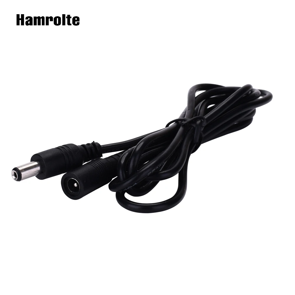 Hamrolte 2.1x5.5mm DC12V Power Extension Cable For Security Camera Surveillance System 3m/5m/10m Optional | Безопасность и защита