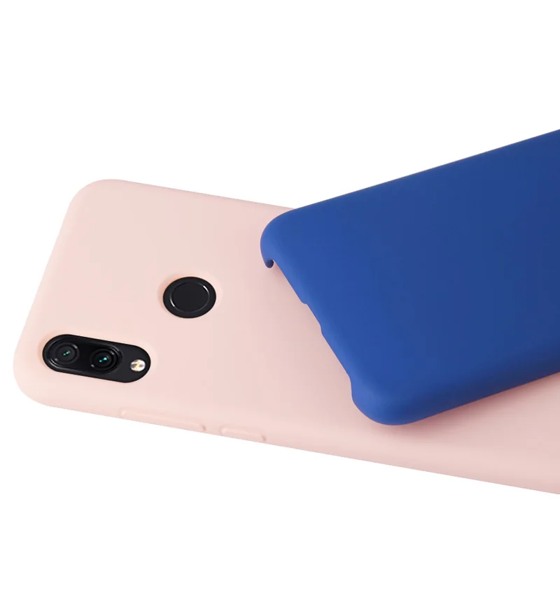 Жидкий силиконовый чехол для Xiao mi 8 mi 8 Pro mi A2 Lite Red mi Note 7 6 5 Pro мягкий гелевый резиновый чехол высокого качества