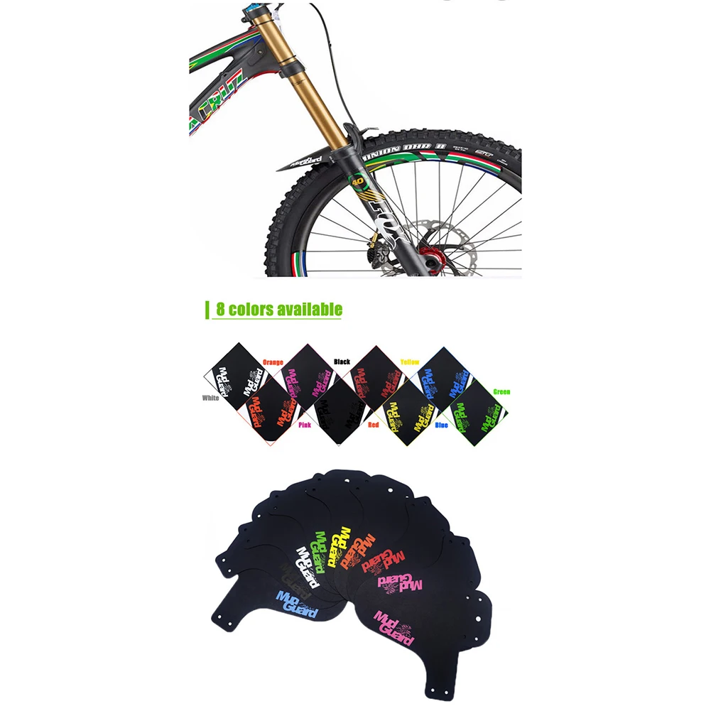 Новое Велосипедное крыло для велоспорта MTB горный велосипед велосипедное крыло переднее крыло для велосипеда Аксессуары для велосипеда 7 цветов