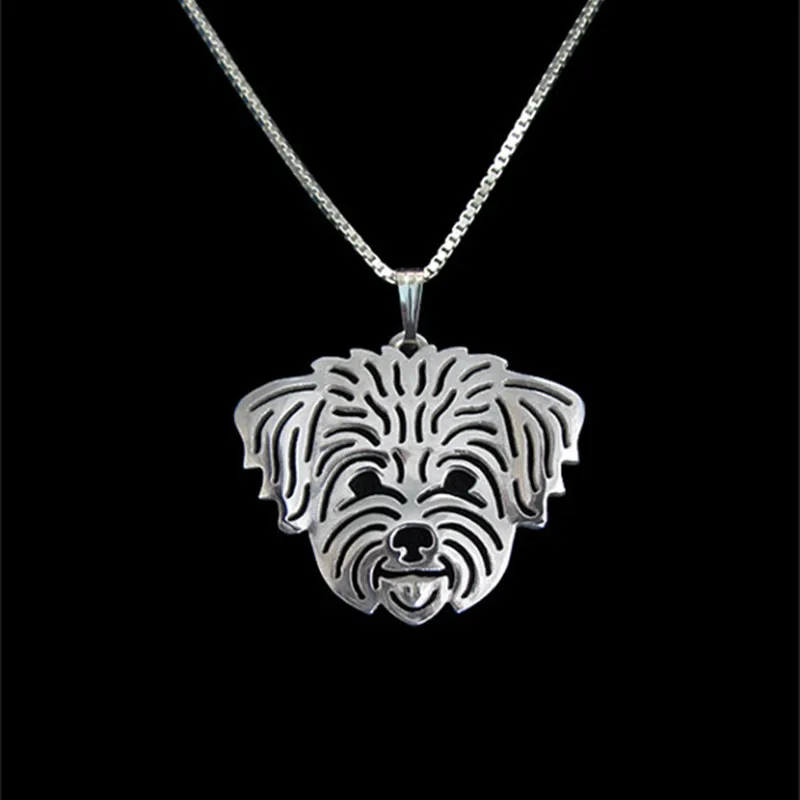 Bichon Frise ожерелье 3DCut из щенок любовника кулон Мемориал ожерелья &amp подвески