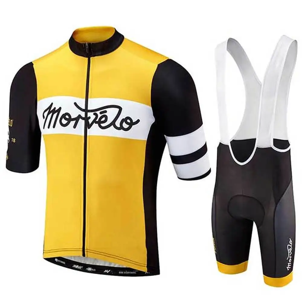 2019 Лучший летний комплект Джерси для велоспорта MORVELO мужской профессиональный