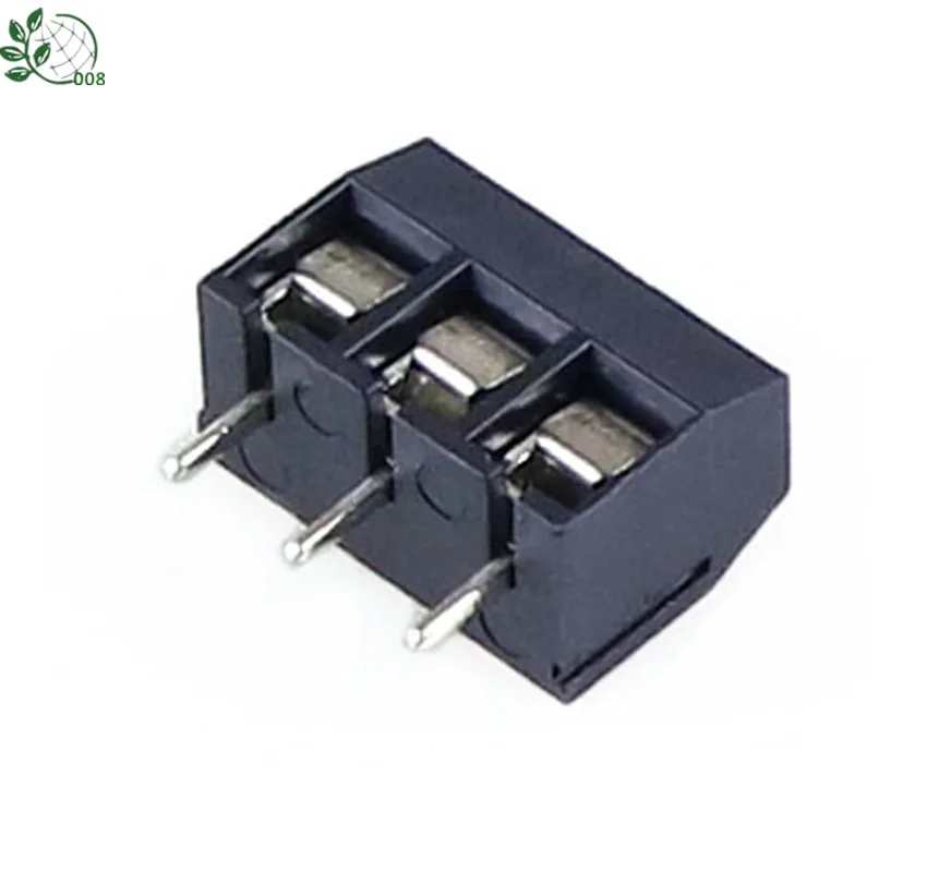 10 шт. KF301-5.0-3P шаг 5,0 мм KF301-3P прямой контактный PCB 2 Pin 3 Pin винт Клеммная колодка Разъем