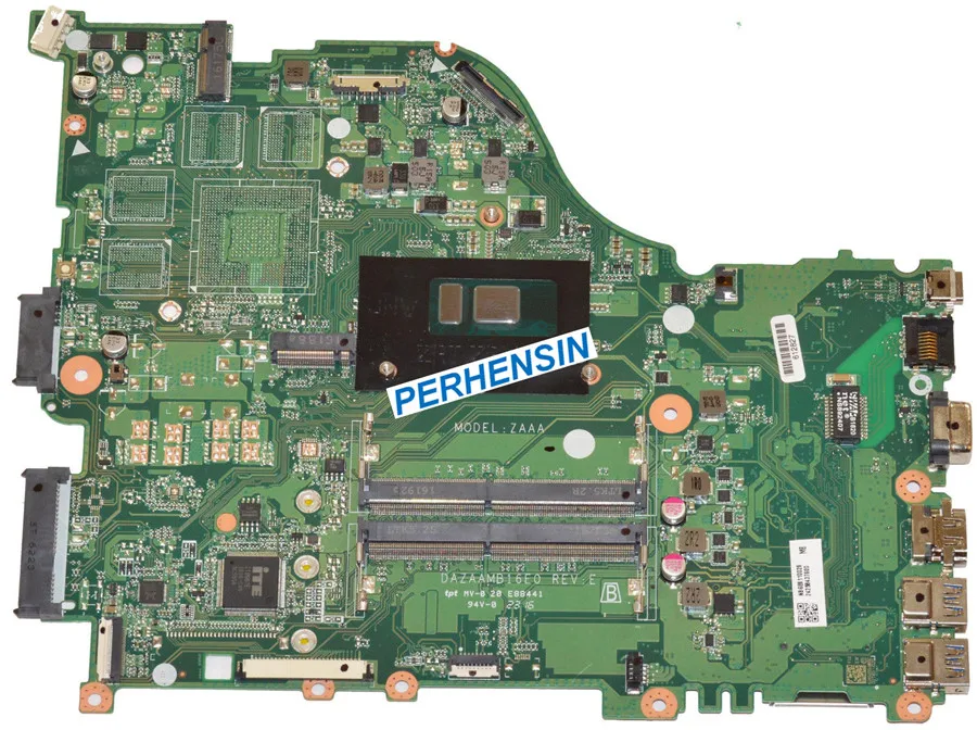 

For Acer For Aspire E5-575 E5-575G Laptop MOTHERBOARD DAZAAMB16E0 i5-6200U 2.8Ghz CPU NB.GE611.002 100% WORK PERFECTLY