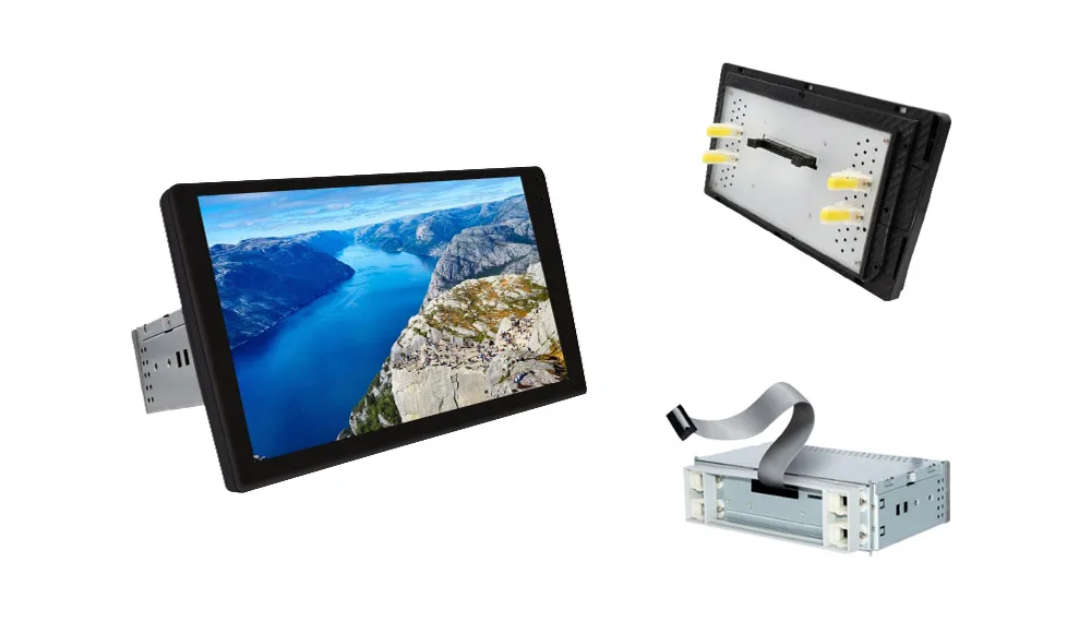 ARKRIGHT 9 ''1Din dvd-плеер автомобиля/Android 8,1 аудио Радио стерео/4+ 64 гб поддержка 4G sim-карты DSP/2.5D изогнутый экран SC9853i