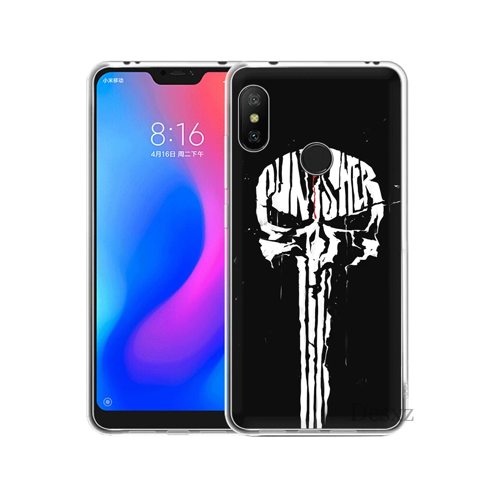 Case Cover For Xiaomi Redmi 3 3S 4 4A 4X 5 5A Plus 6 6A S2 7 Go Pro Prime Punisher hard PC cases | Мобильные телефоны и