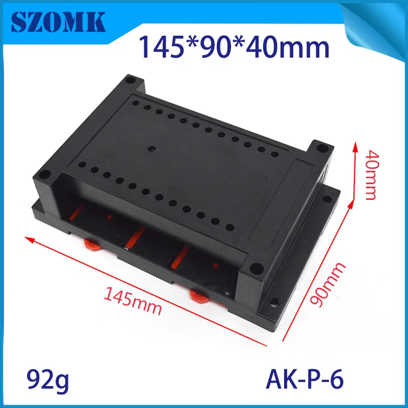 1 шт. 145*90*40 мм Настенный Электронный пластиковый корпус abs pcb din rail box|wall mount|box boxbox |