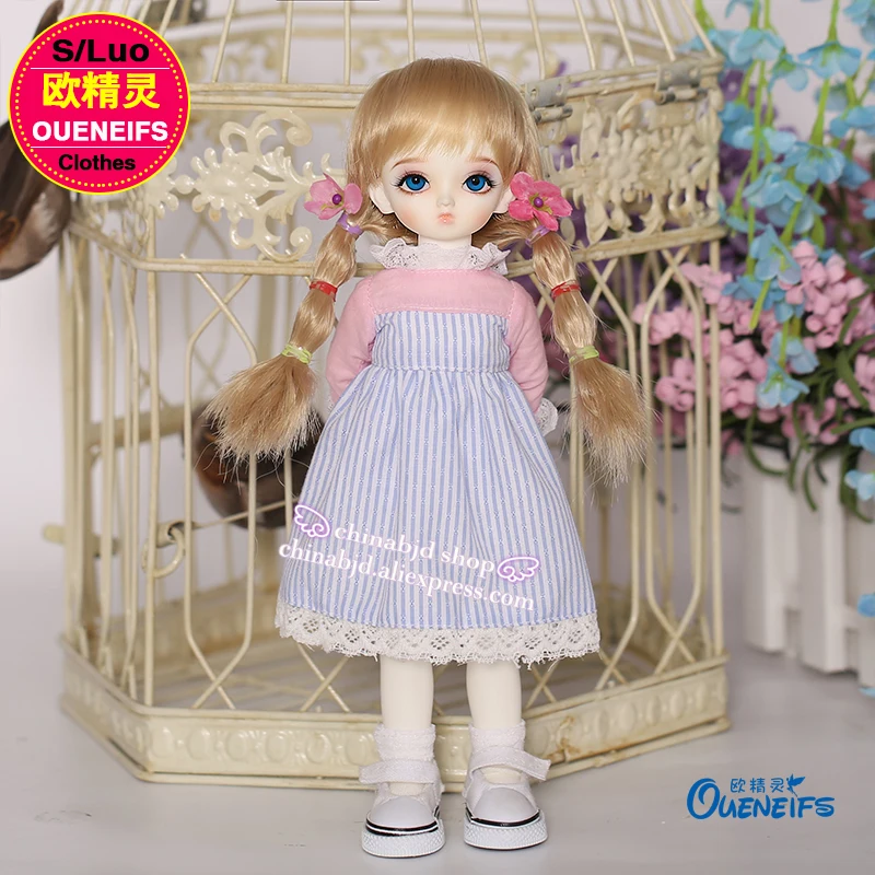Одежда для куклы BJD SD 1/6 милое розовое платье девочки стильные игрушки цветов или