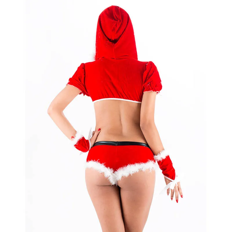 Новинка 2018 сексуальные Рождественские костюмы женское рождественское нижнее
