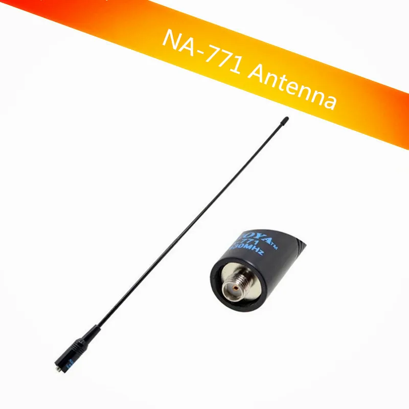 2 шт. NAGOYA NA-771 антенна 144/430 МГц иди и болтай Walkie Talkie Baofeng VHF/УВЧ SMA-Female для Портативная