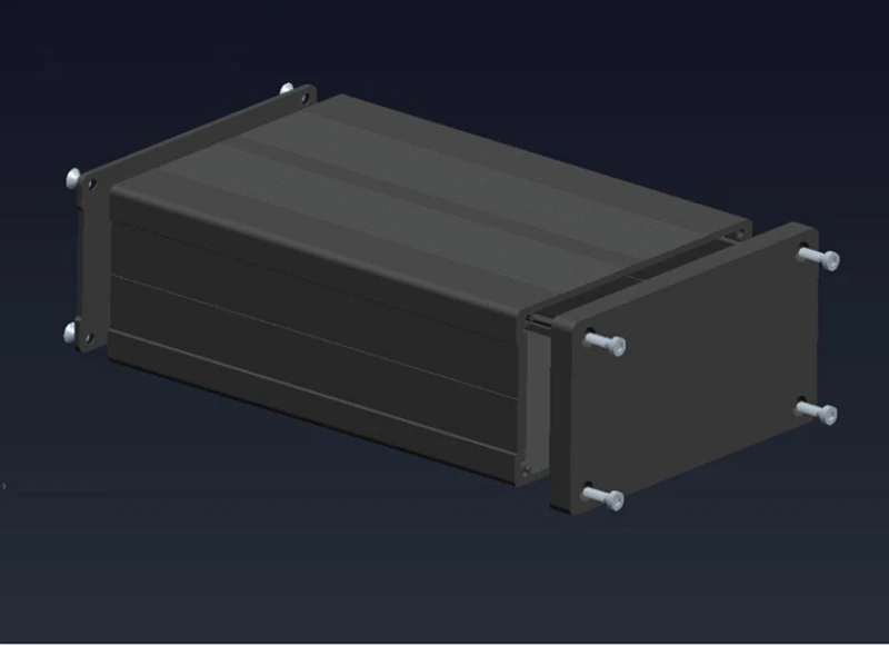 1 шт. алюминиевый корпус для gps трекера 50 х96 мм|enclosures for electronics|enclosure electronicenclosure aluminium