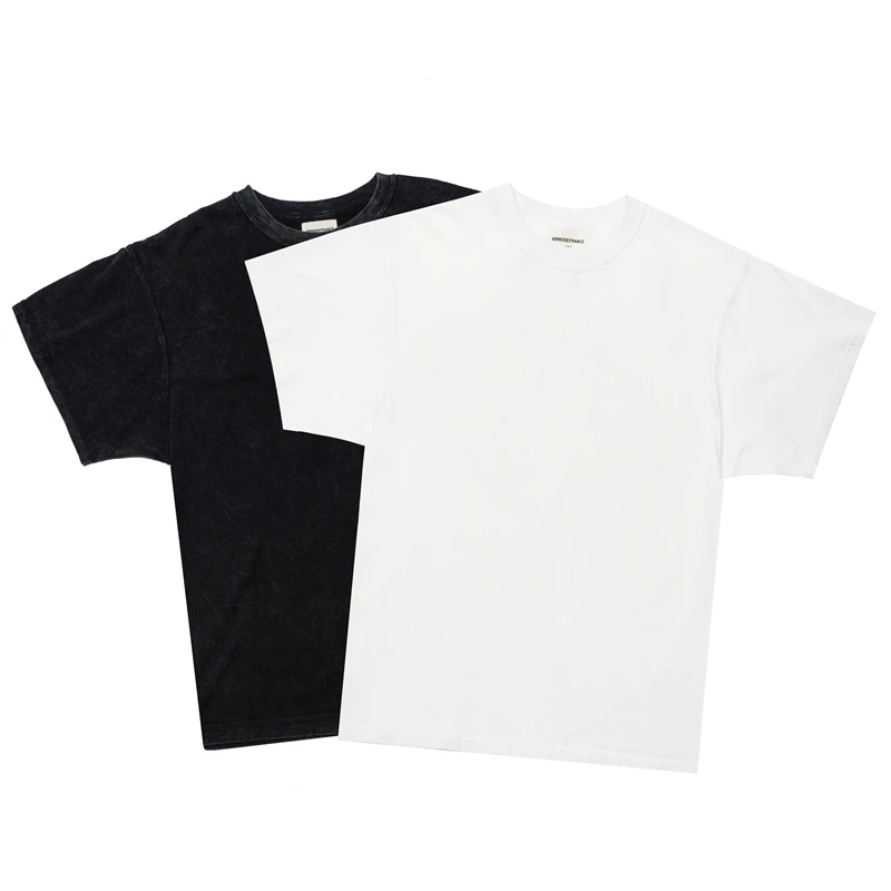 19SS ARNODEFRANCE, футболка, 1:1, Топ Версия, с буквенным принтом, Harajuku, хлопок, негабаритный Топ, футболки для мужчин и женщин, Канье, хип-хоп, туман, футболка