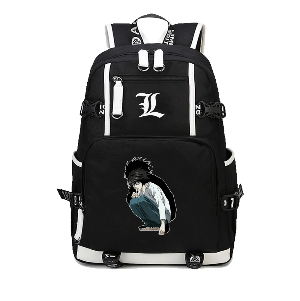 Рюкзак на плечо с аниме Death Note для мужчин и женщин школьный ранец ноутбука