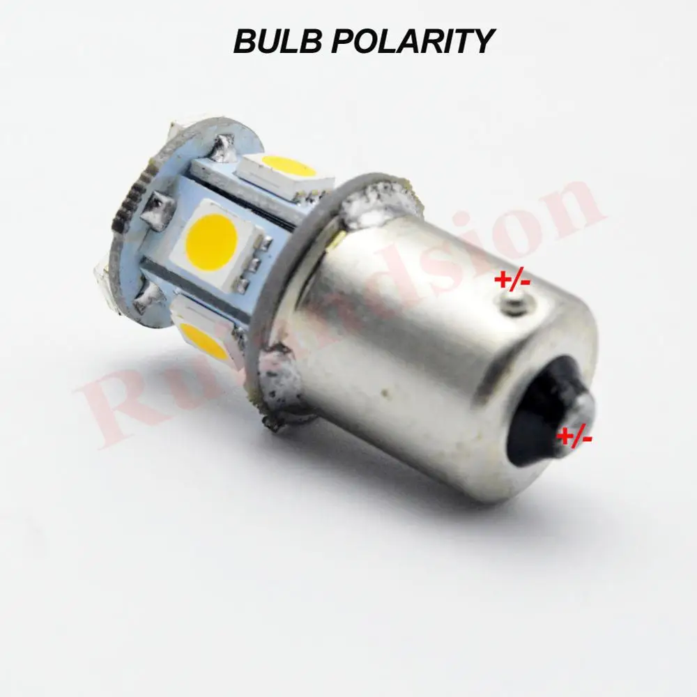 2 шт AC/DC 6V Белый 5050 8SMD светодиодные лампы 1156 BA15S автомобиль внедорожник резервный Стоп задний светильник сигнал поворота, стоп-сигналы индикатор W/Y/R/4300 K