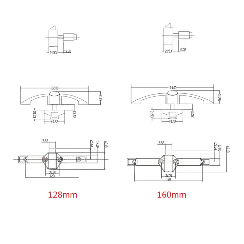 2 шт./лот RV Шкаф Мебель кнопка защелка ручка замок караван грузовик багажная