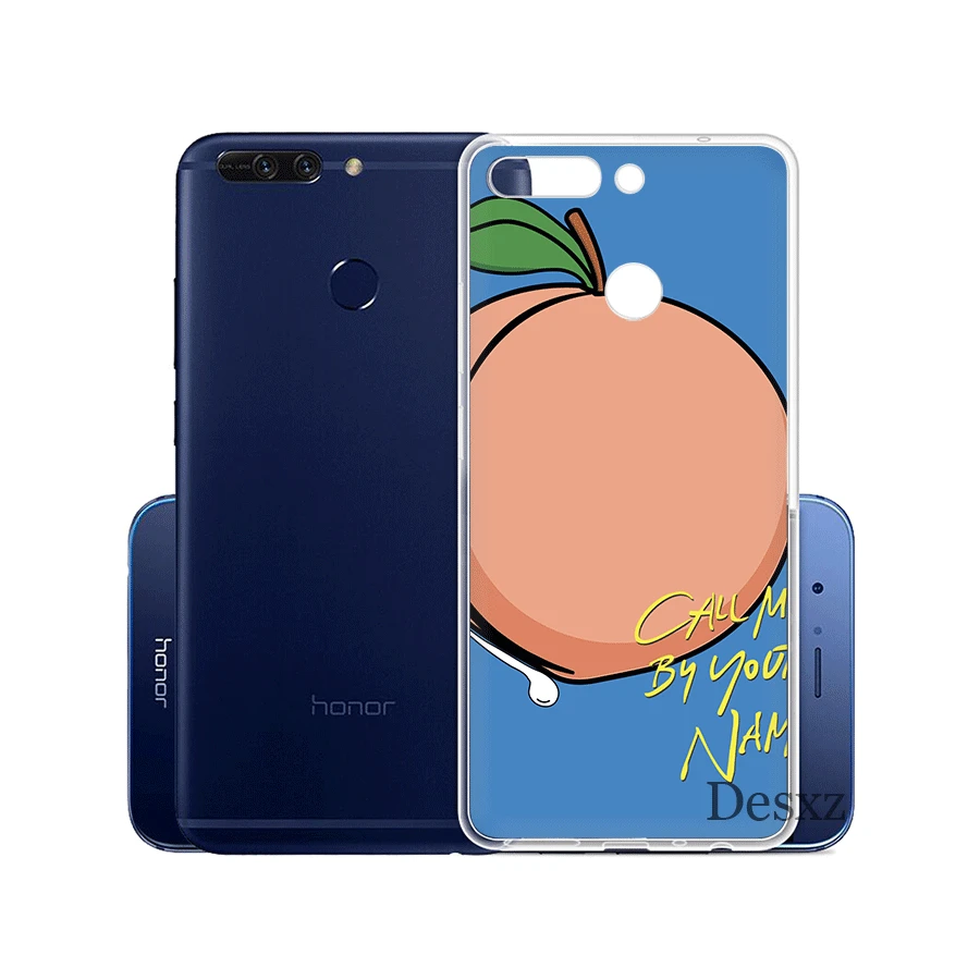 Чехол для телефона с надписью Call Me By Your Name Poster Huawei Honor Note 6A 6C 7A 7X 7C Pro 8 9 10 Lite Play Shell |