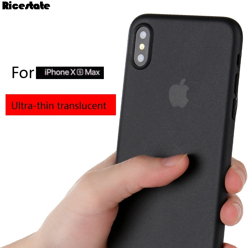 0,3 мм Ультратонкий чехол для iphone 11 Pro Max X XR XS MAX матовый пластиковый чехол-накладка для iphone X R X S MAX Модный чехол