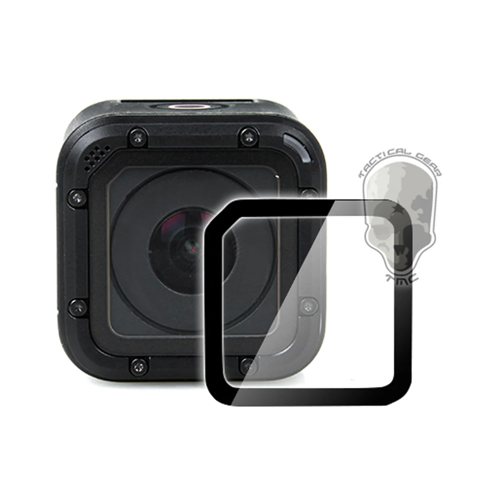 10 шт./лот TMC закаленное Стекло объектива Плёнки Замена Комплект для GoPro Hero 4
