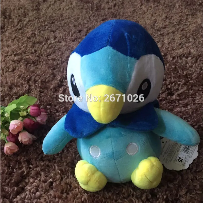 8'ɺnd 10 ''Piplup плюшевые игрушки в виде животного мягкая набивная кукла для