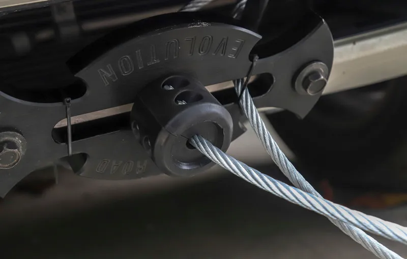Универсальная черная заглушка крюка лебедки Hawse Fairlead трос направляющая