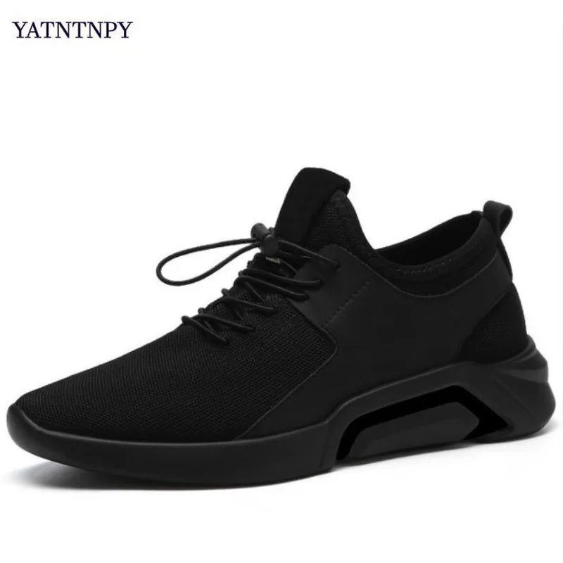 YATNTNPY Casual sports men's boots winter with fur cheap warm snow work shoes fashion rubber | Обувь