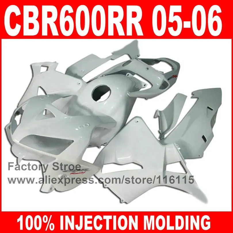 Литье под давлением для HONDA CBR 600RR 2005 2006 CBR600RR комплект обтекателей 05 06 полностью