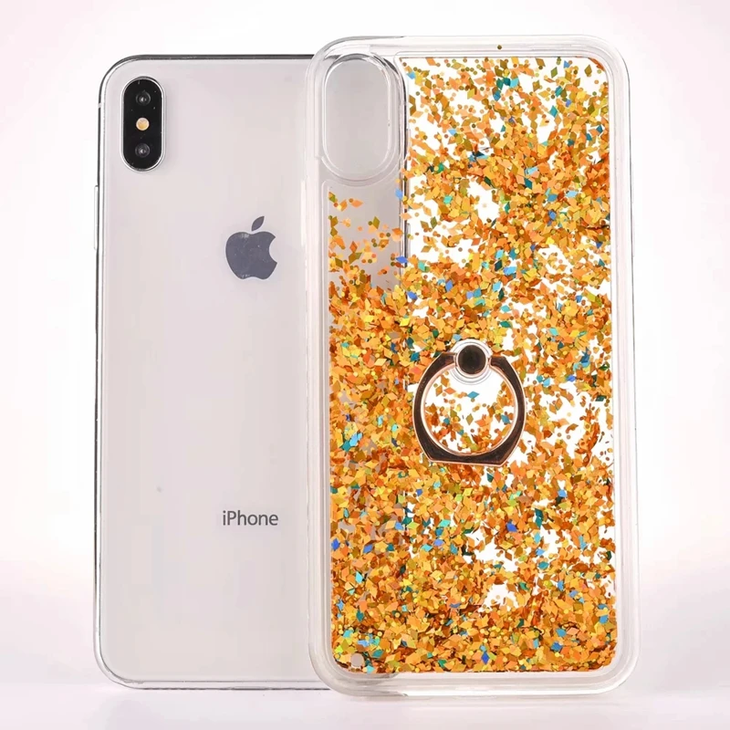 For Iphone XS Max Cover Dynamic Liquid Glitter Star love heart Crystal Quicksand Phone Cases 6 6s 7 8plus XR Coque |