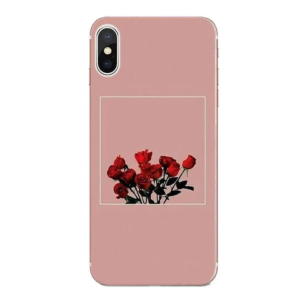 Coque Shell Transparent Phone Case Flowers On Marble For Xiaomi Mi3 Mi4 Mi4C Mi4i Mi5 Mi 5S 5X 6 6X A1 Max Mix 2 Note 3 4 | Мобильные