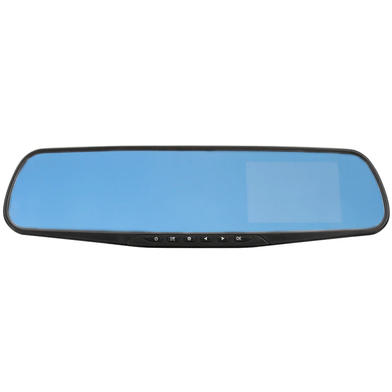 Full HD 1080 p Dash камера автомобиля dvr зеркало заднего вида авто Dvr двойной объектив