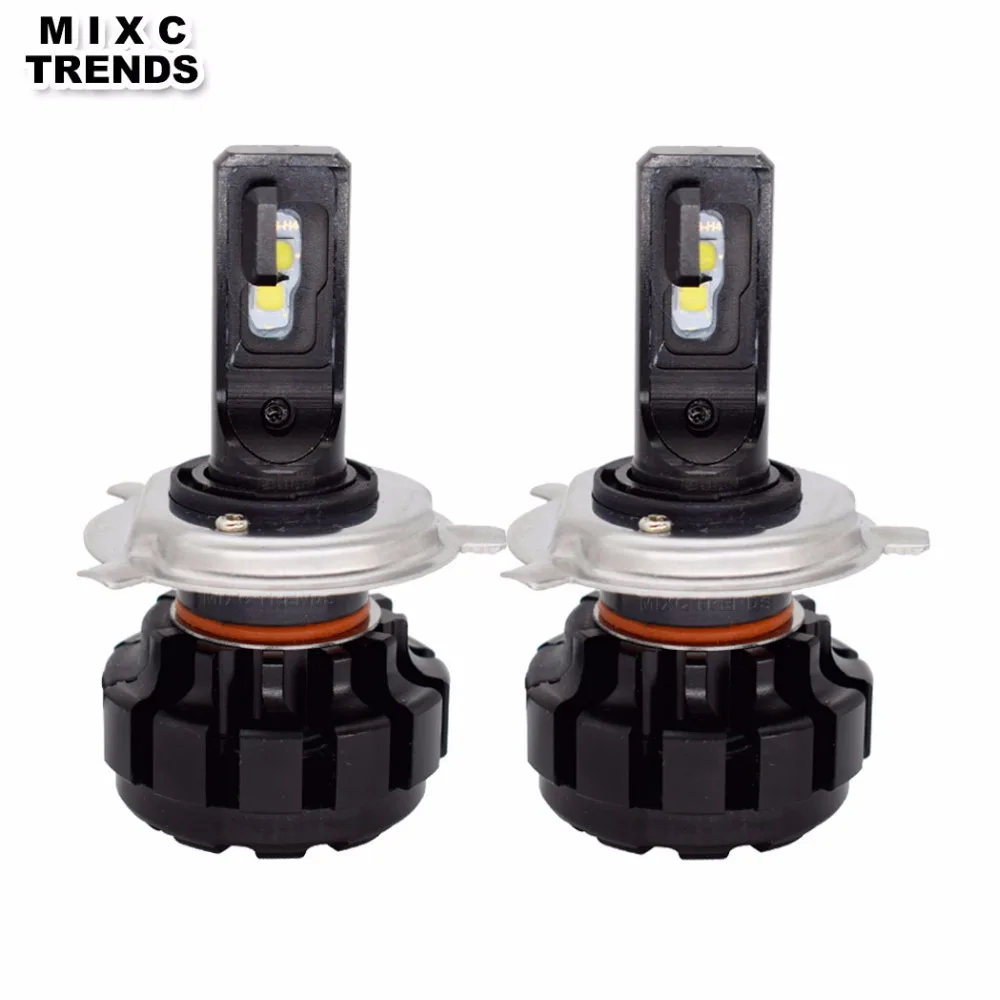 MIXC TRNEDS Мини Размер V1 светодиодный ная Автомобильная фара H4 LED H7 H1 H3 9005 9006 H11 9012