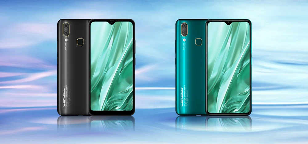LEAGOO S11 4 Гб 64 Гб мобильный телефон Android 9,0 6," дисплей капли воды Helio P22 Восьмиядерный 13MP двойная камера отпечатков пальцев Смартфон
