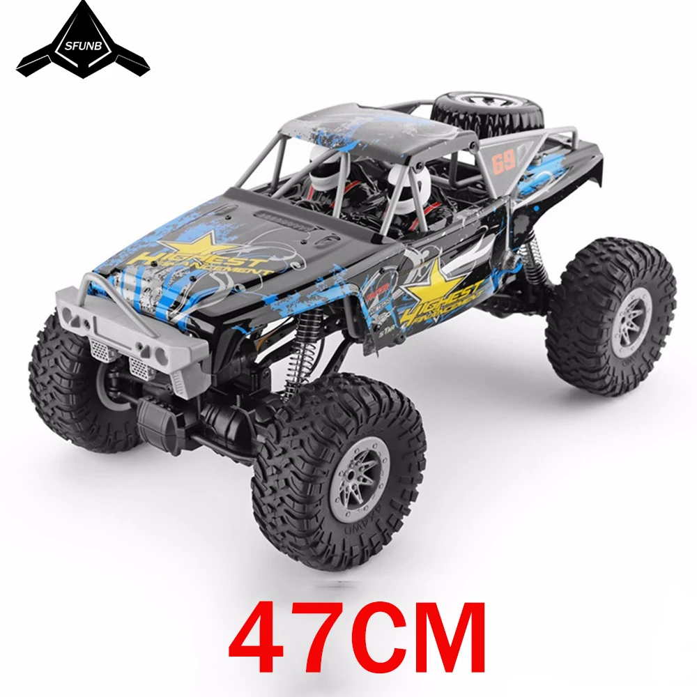 WL104310 гоночный автомобиль 1:10 большой размер 47 см четырехколесный привод двойной