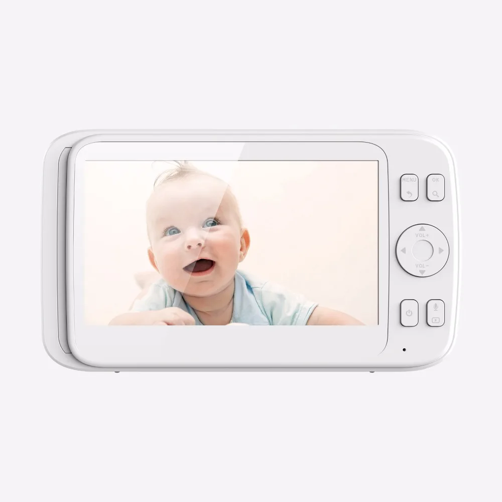 5 0 дюймов Беспроводной видео Видеоняни и радионяни 640*480 pixel baby няня безопасность