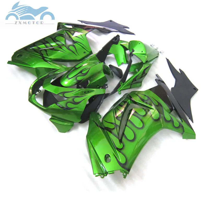 Дорожные гоночные Обтекатели для Kawasaki Ninja 250R 2008-2014 комплект обтекателей черного