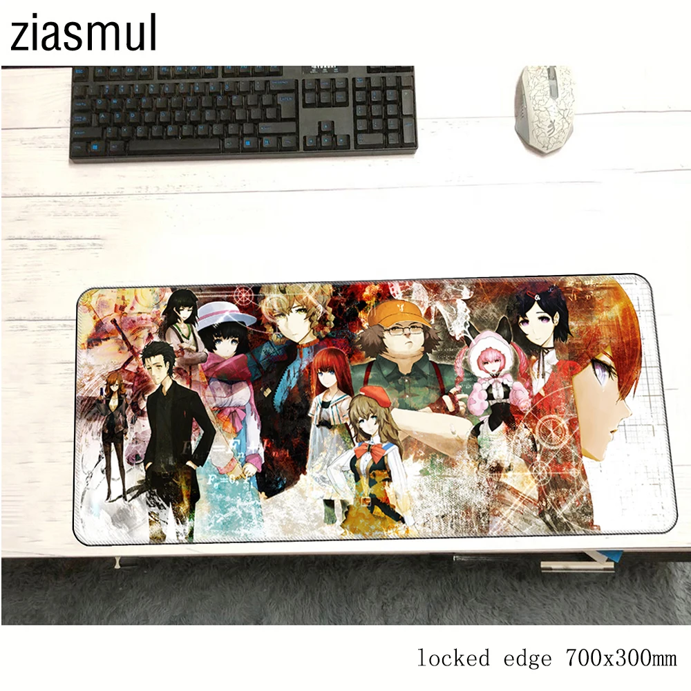 Игровой коврик для мыши steins gate 700x300x2 мм|Коврики мышей| |