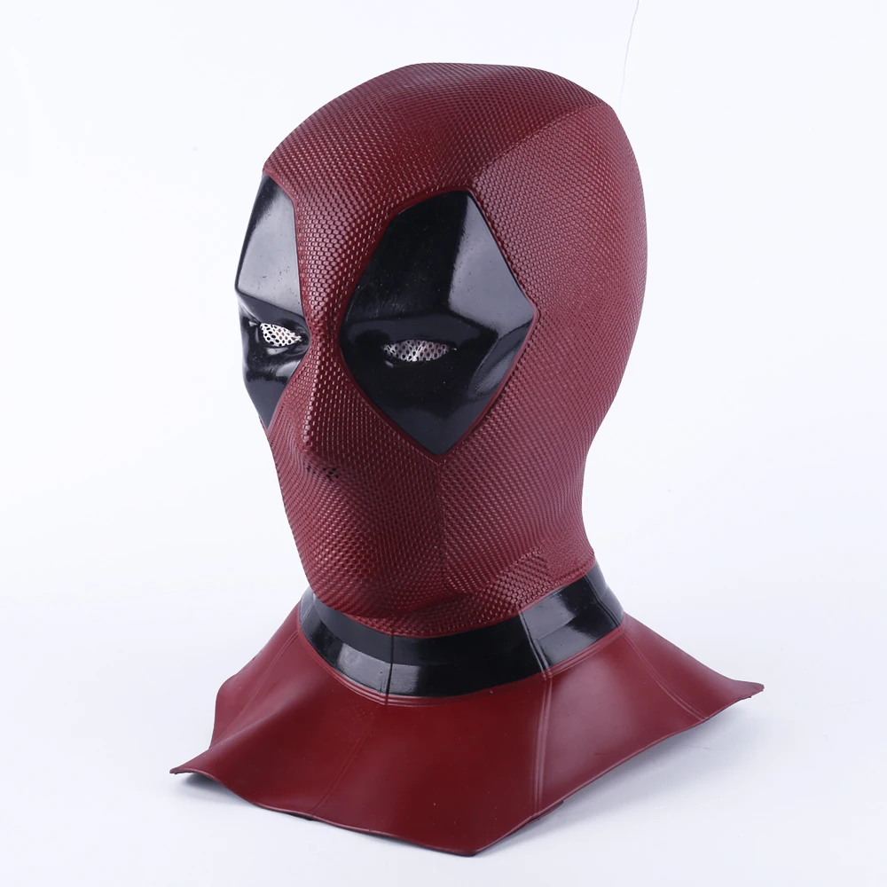 Новая маска Moive Deadpool 2 дышащая ПВХ маска на все лицо Хэллоуин косплей реквизит капот шлем