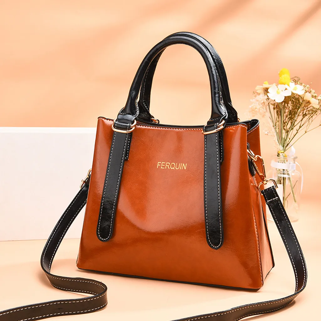 OCARDIAN Сумочка женская модная простая Большая вместительная сумка на плечо